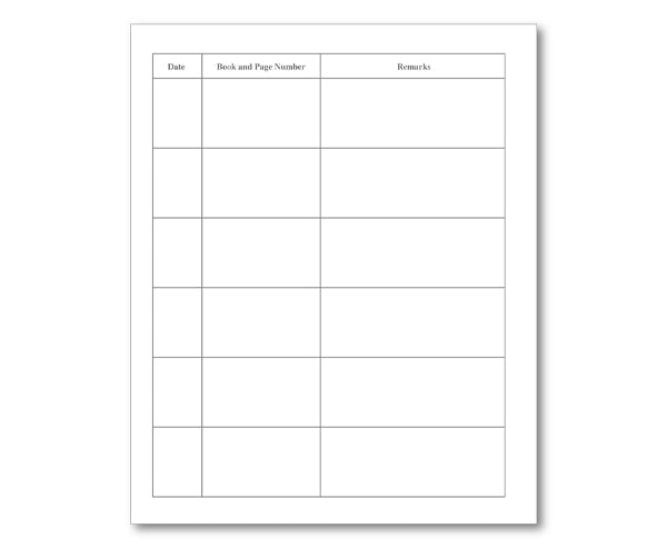 203mm x 165mm Reading Record Book 40 Page Yellow - Pack 100 - Exercise Books