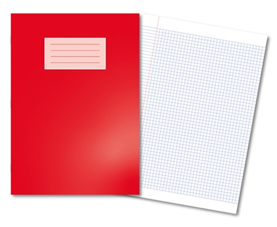 Picture of A4 5mm Squared Oxford Exercise Books