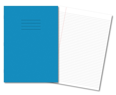 Picture of A4 6mm Ruled & Margin Exercise Books