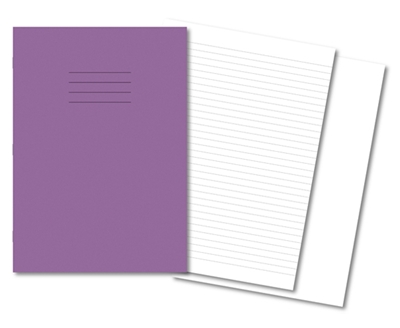 Picture of A4 8mm Ruled / Plain Alternate Exercise Books