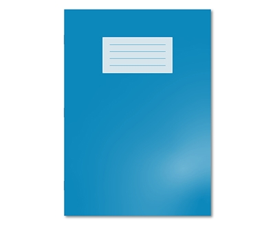 Picture of A4 4/16mm Ruled 80 Page Blue Handwriting Book - Pack 50