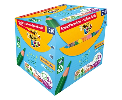 Picture of BIC Kids Evolution Triangle ECOlutions Colouring Pencils - Assorted Colours