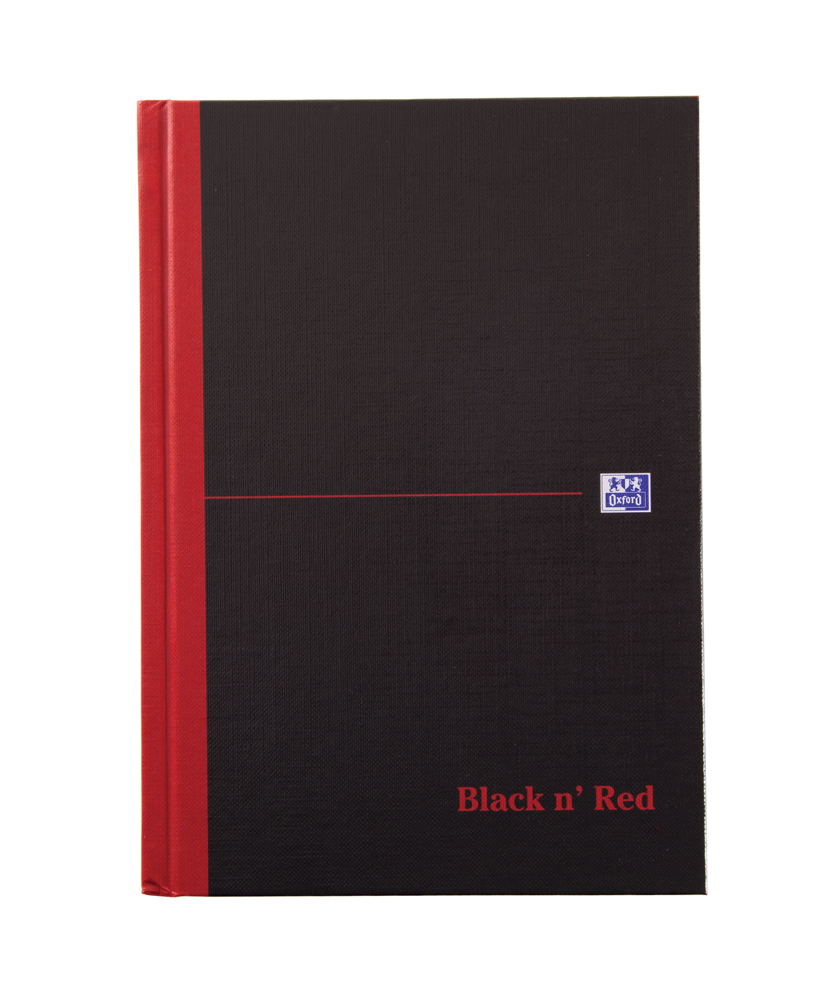Black n' Red A5 Casebound Hardback Notebook - Pack of 5