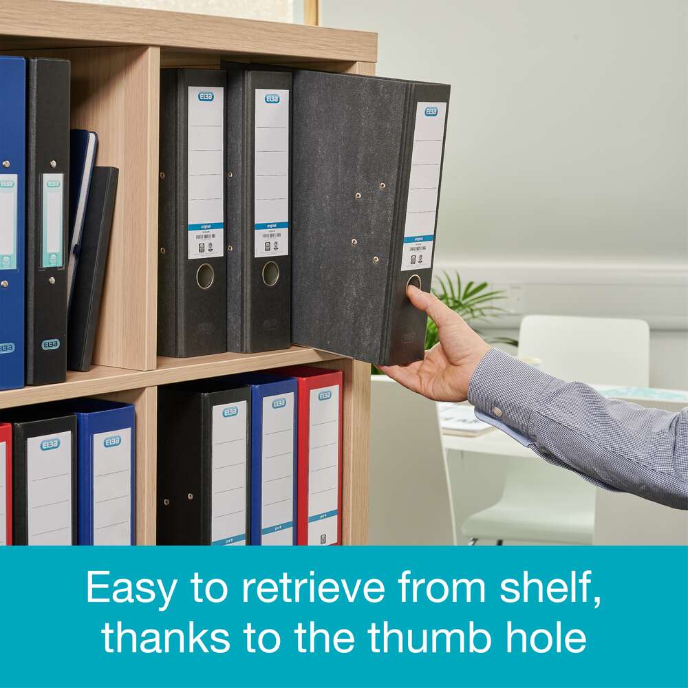A4 Cloudy Lever Arch Files - Pack of 10