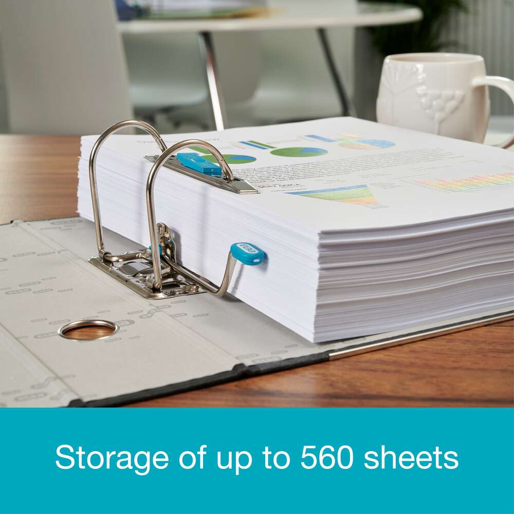 A4 Cloudy Lever Arch Files - Pack of 10