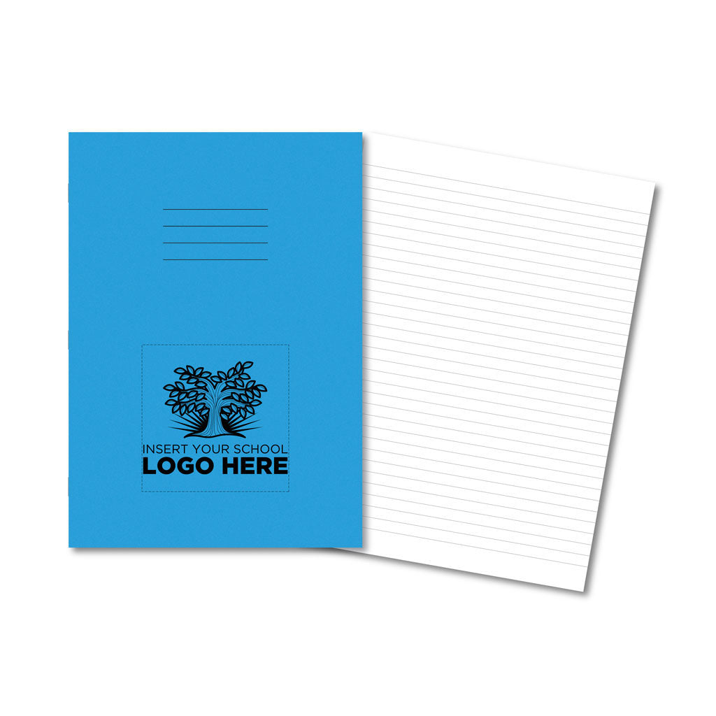 Manila School Exercise Book A4 8mm Ruled - Personalised