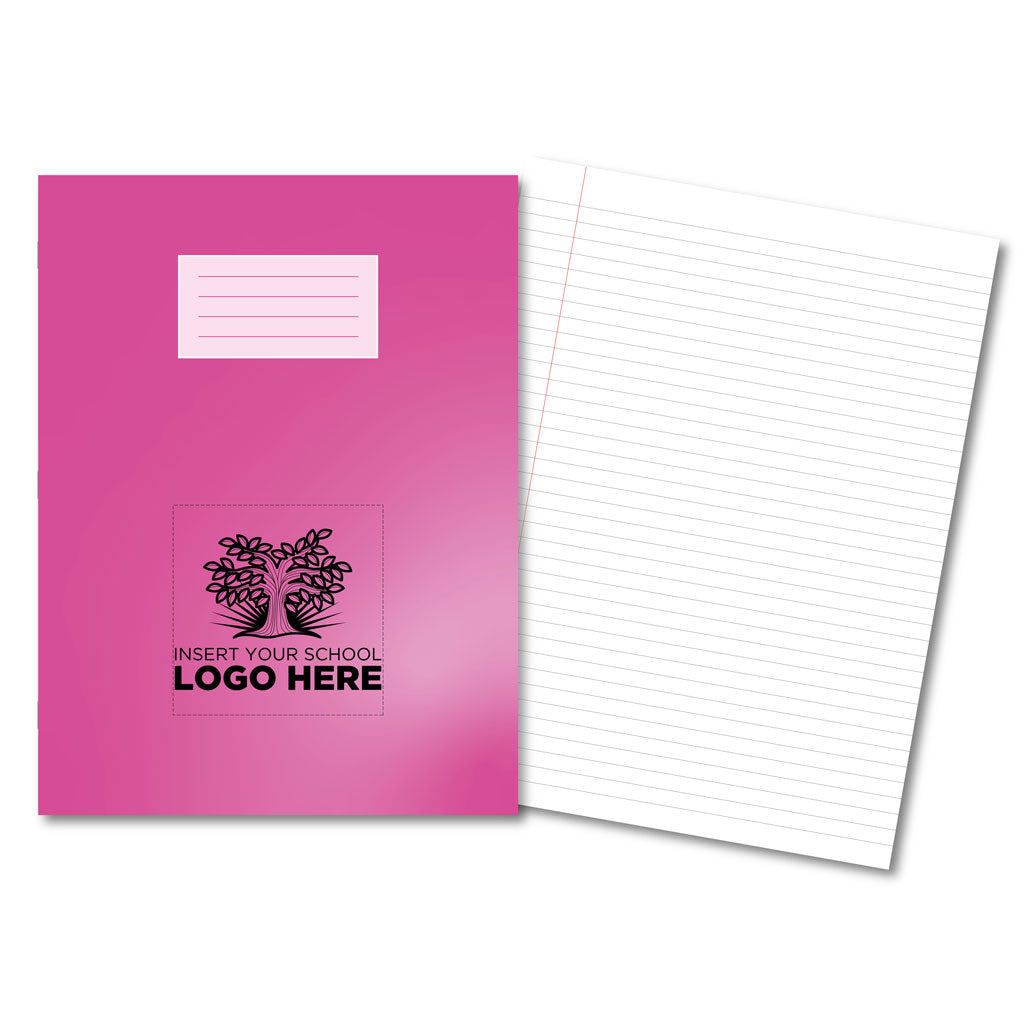 Oxford School Exercise Book A4-plus 8mm Ruled &amp; Margin - Personalised