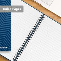 Summit A4 Hardback Wirebound Notebook - Pack of 5