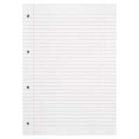 Summit A4 Ruled and Margin Refill Pad - Pack of 5