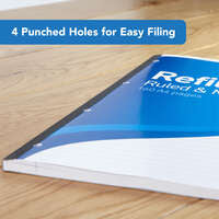 Summit A4 Ruled and Margin Refill Pad - Pack of 5