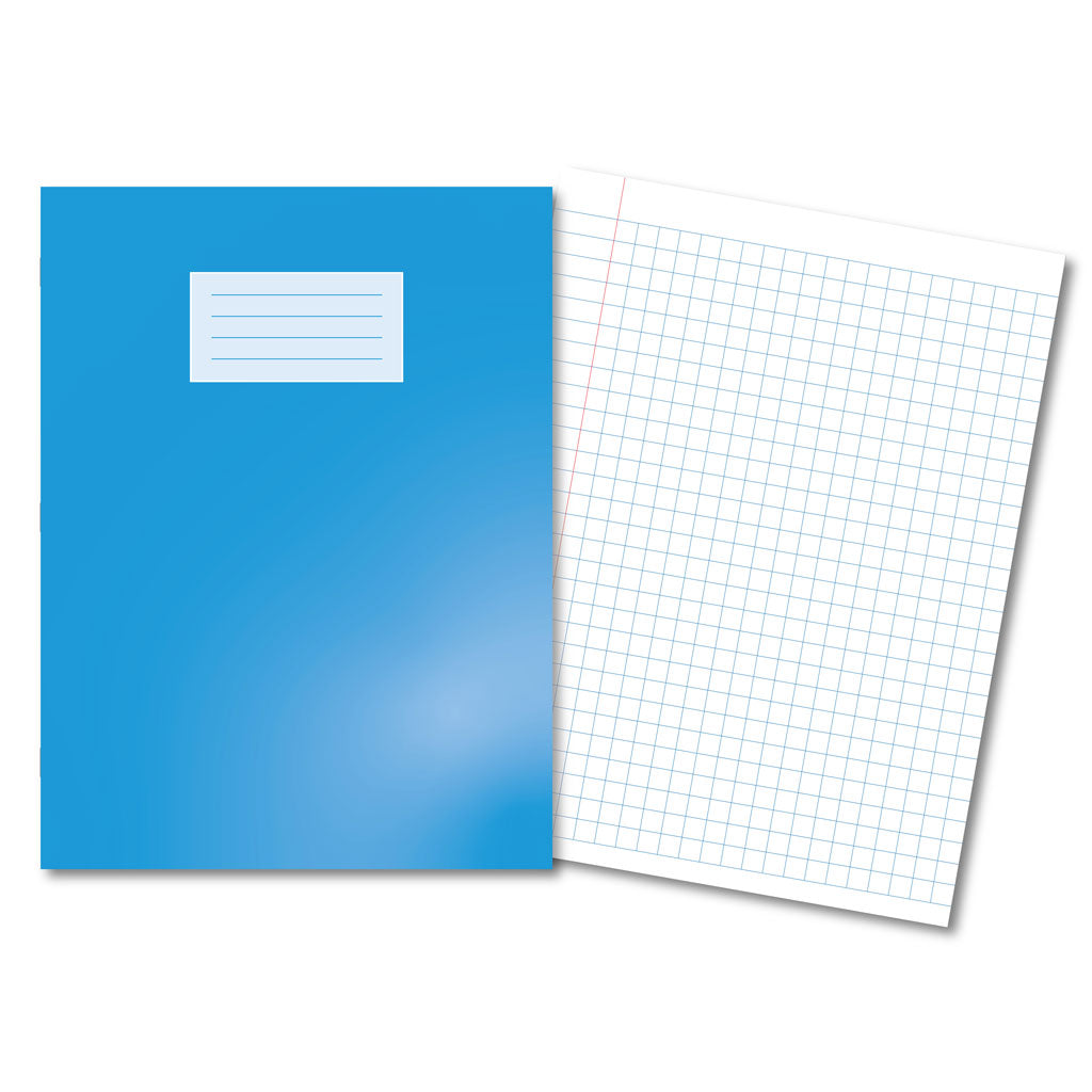 Oxford School Exercise Book A4-plus 10mm Squared - Without Free Personalisation