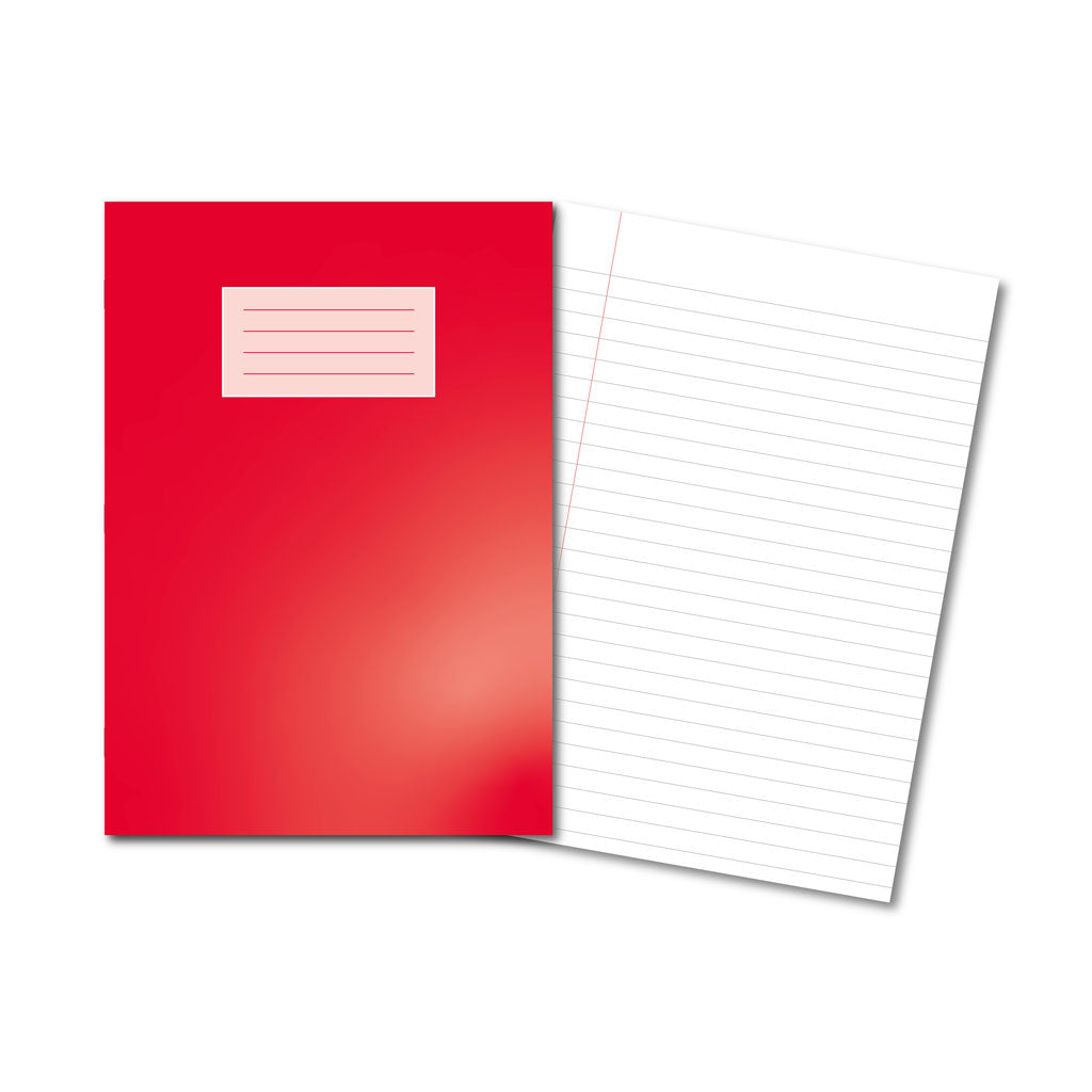 Oxford School Exercise Book A4 10mm Ruled &amp; Margin - Without Free Personalisation