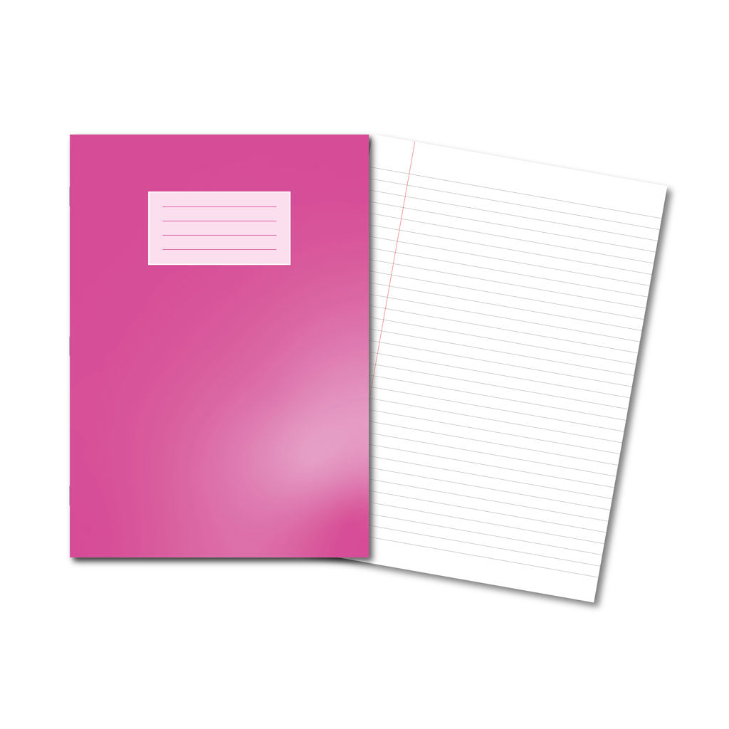 Oxford School Exercise Book A4 8mm Ruled &amp; Margin - Without Free Personalisation
