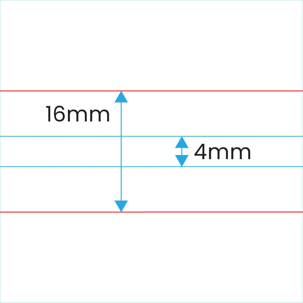 Oxford School Handwriting Book A4 4/16mm Ruled - Without Free Personalisation