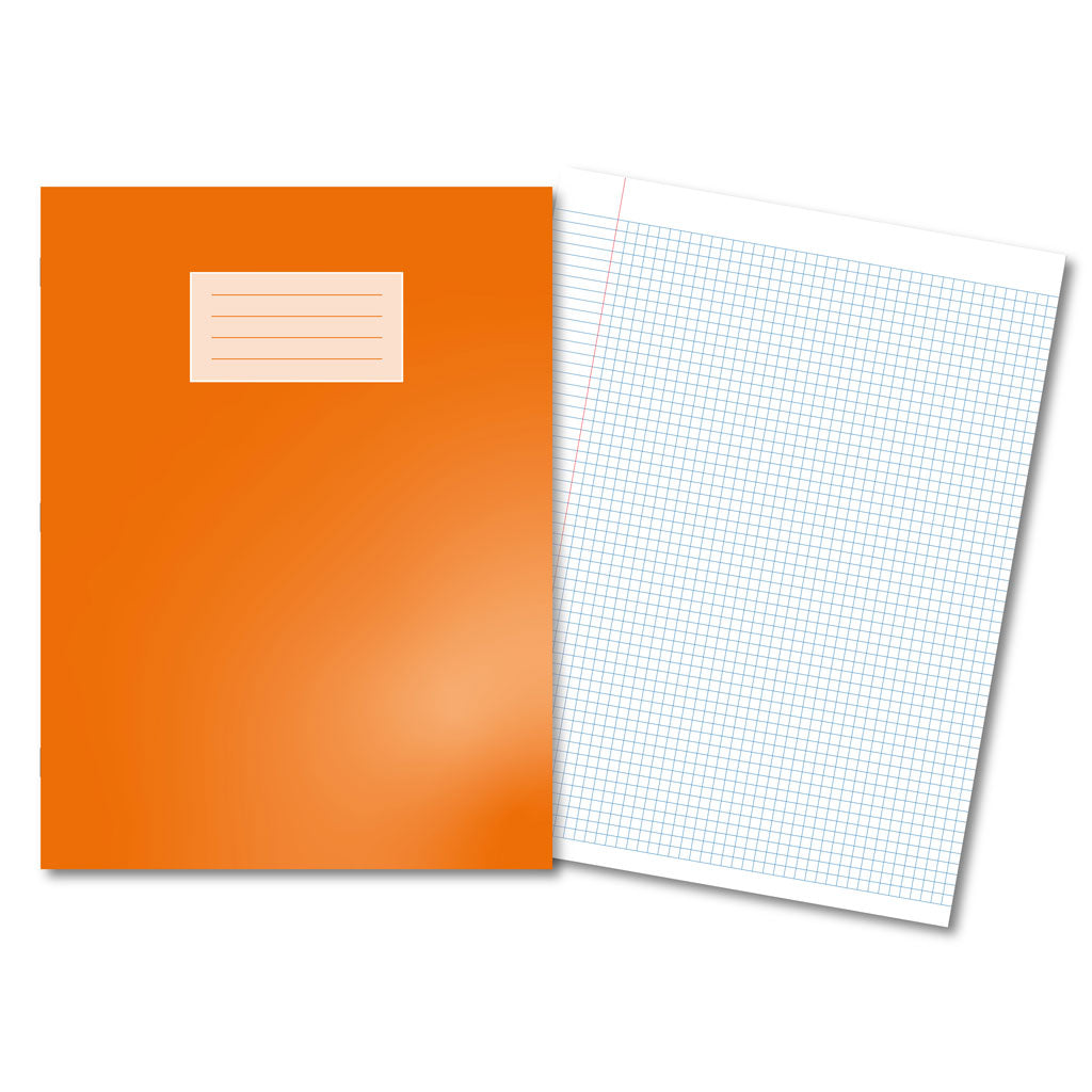 Oxford School Exercise Book A4-plus 5mm Squared &amp; Margin- Without Free Personalisation