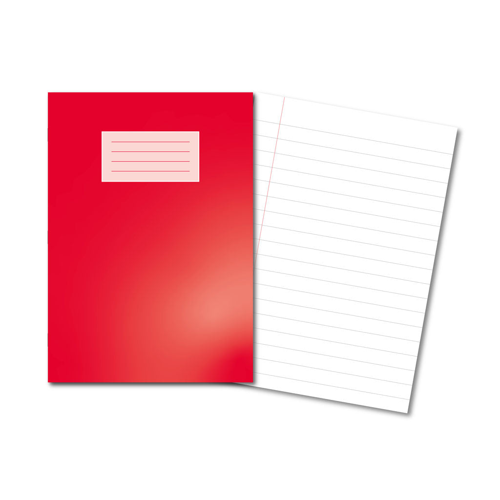 Oxford School Exercise Book A4 15mm Ruled &amp; Margin - Without Free Personalisation