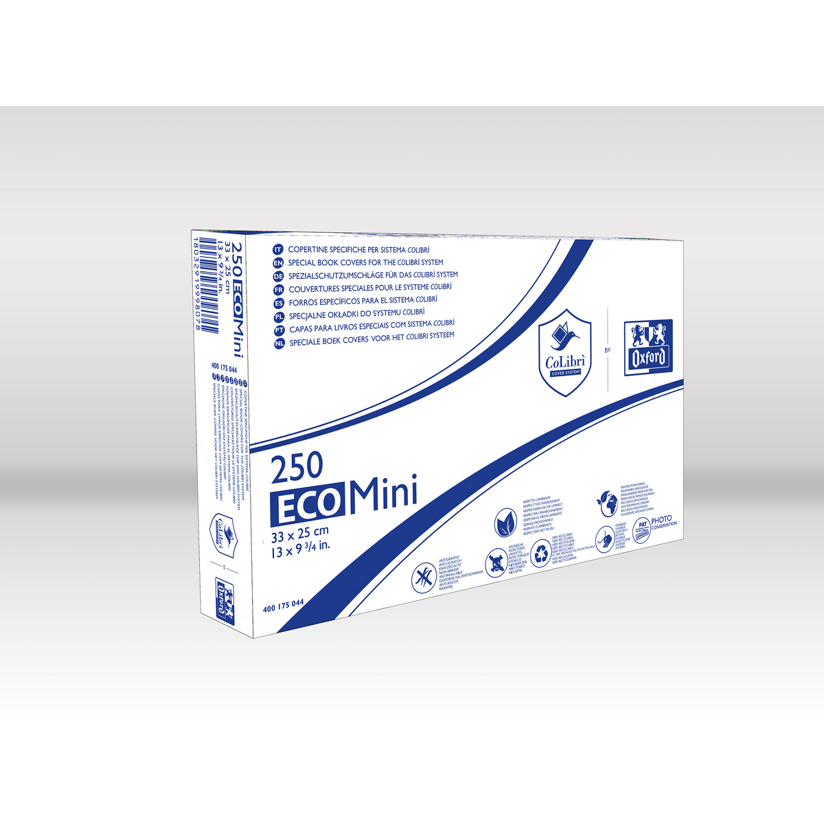 Colibri Mini CoLibrì Eco Mini Covers, Box of 250 - Exercise Books