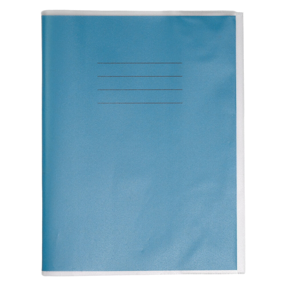 Clear 90micron Plastic Exercise Book Covers - Pack of 50