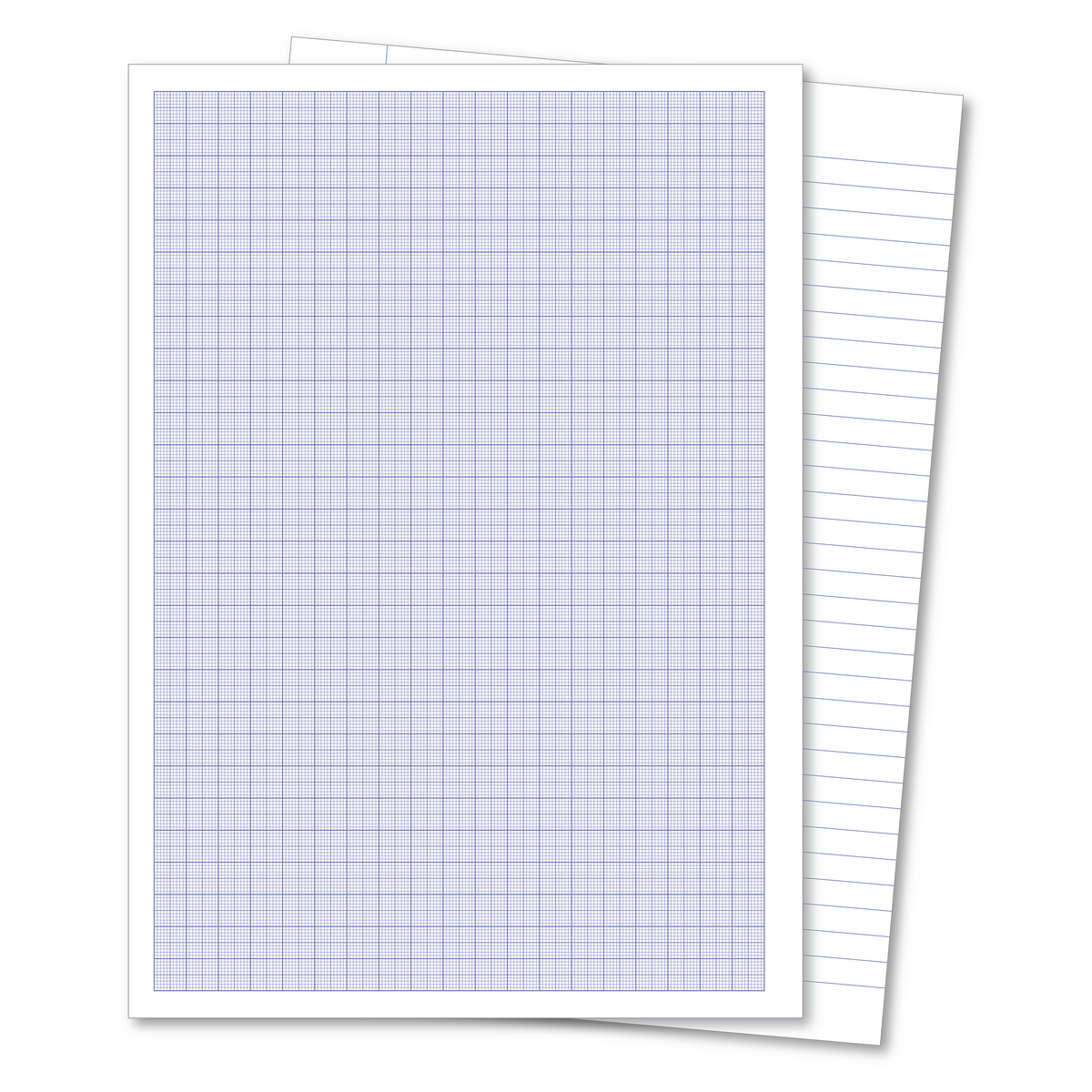 Oxford School Exercise Book A4 1,5,10mm Graph/8mm Ruled &amp; Margin - Fast Track