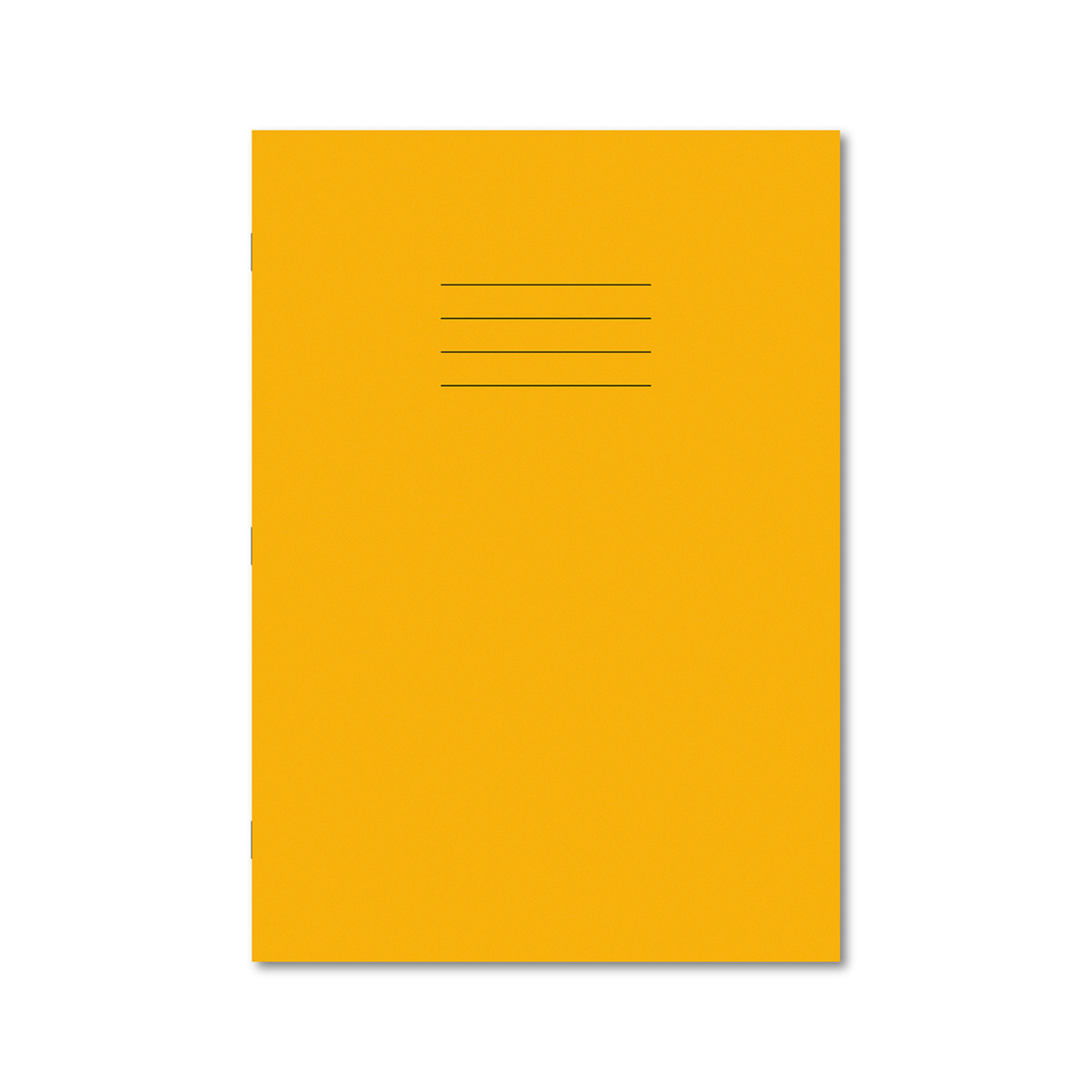 Manila School Exercise Book A4 8mm Ruled & Margin Yellow Tinted Paper ...