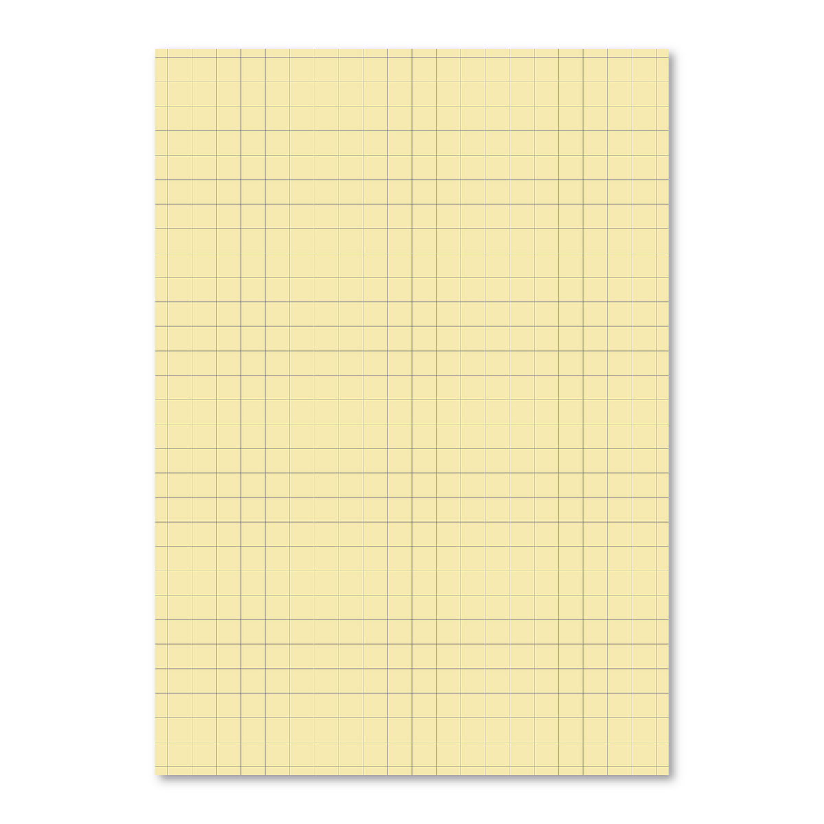 Manila School Exercise Book A4 7mm Squared Cream Tinted Paper - Personalised (Pack of 10)
