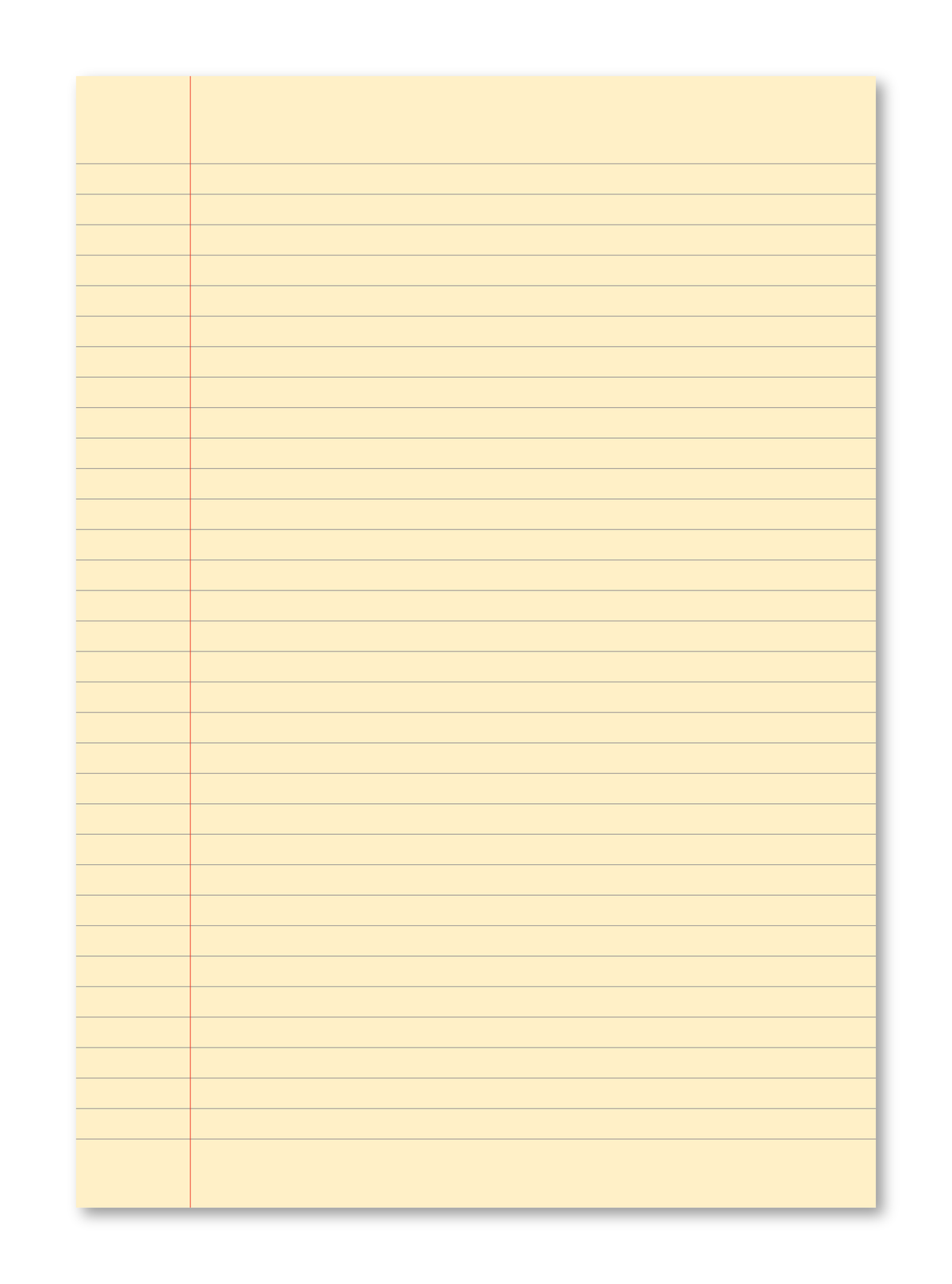 Manila School Exercise Book A4 8mm Ruled & Margin Cream Tinted Paper - Personalised (Pack of 10)