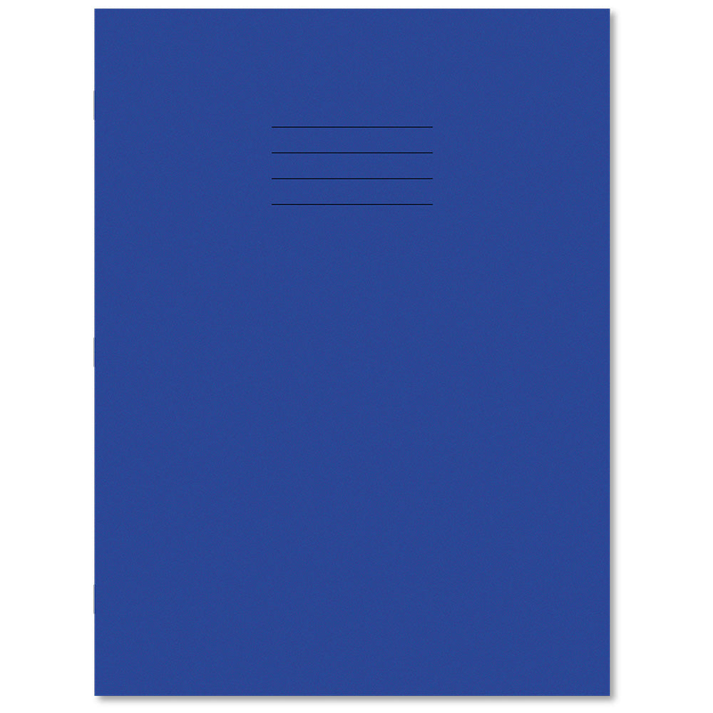 Manila School Exercise Book A4-plus 12mm Ruled & Margin - Personalised