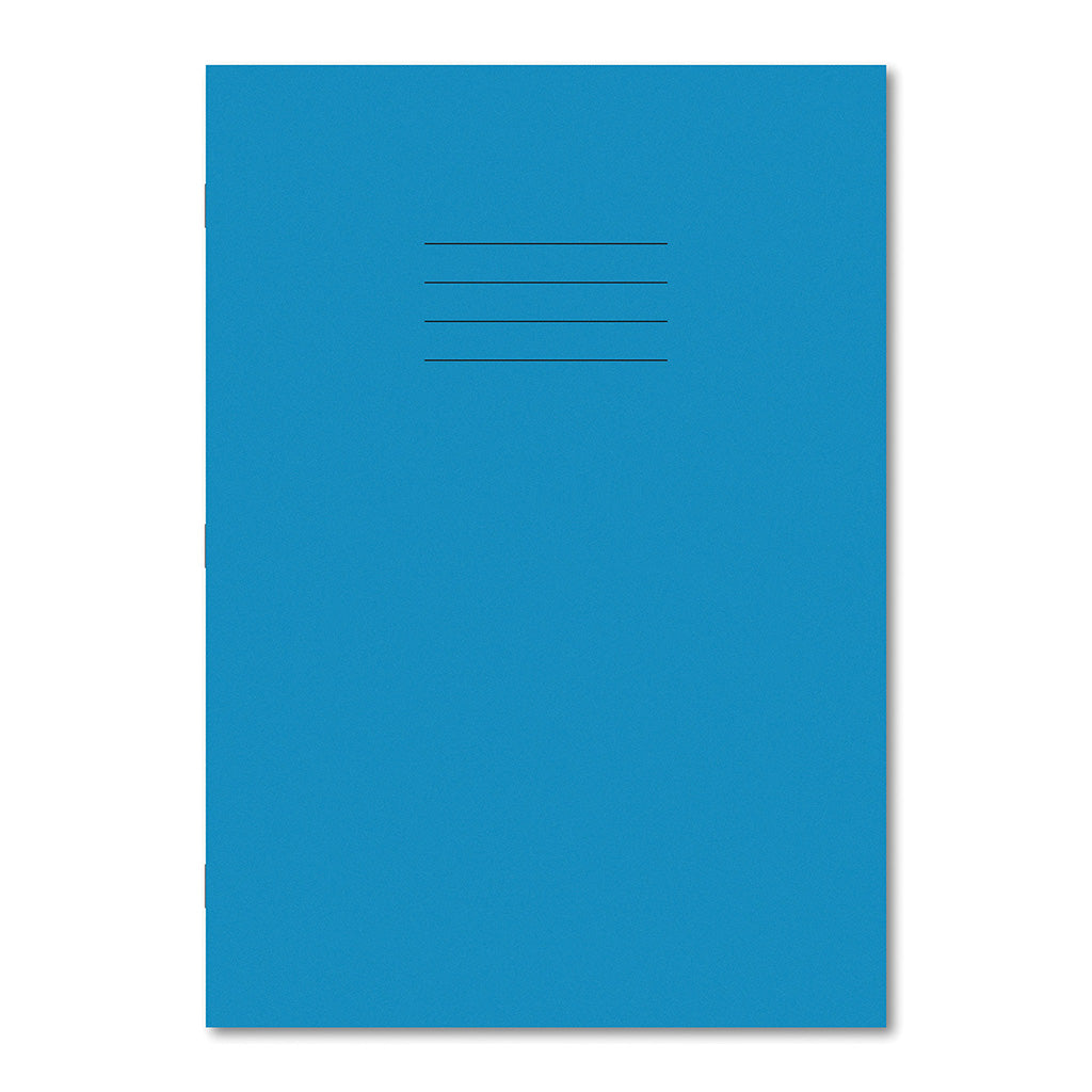 Manila School Exercise Book A4 Plain - Personalised