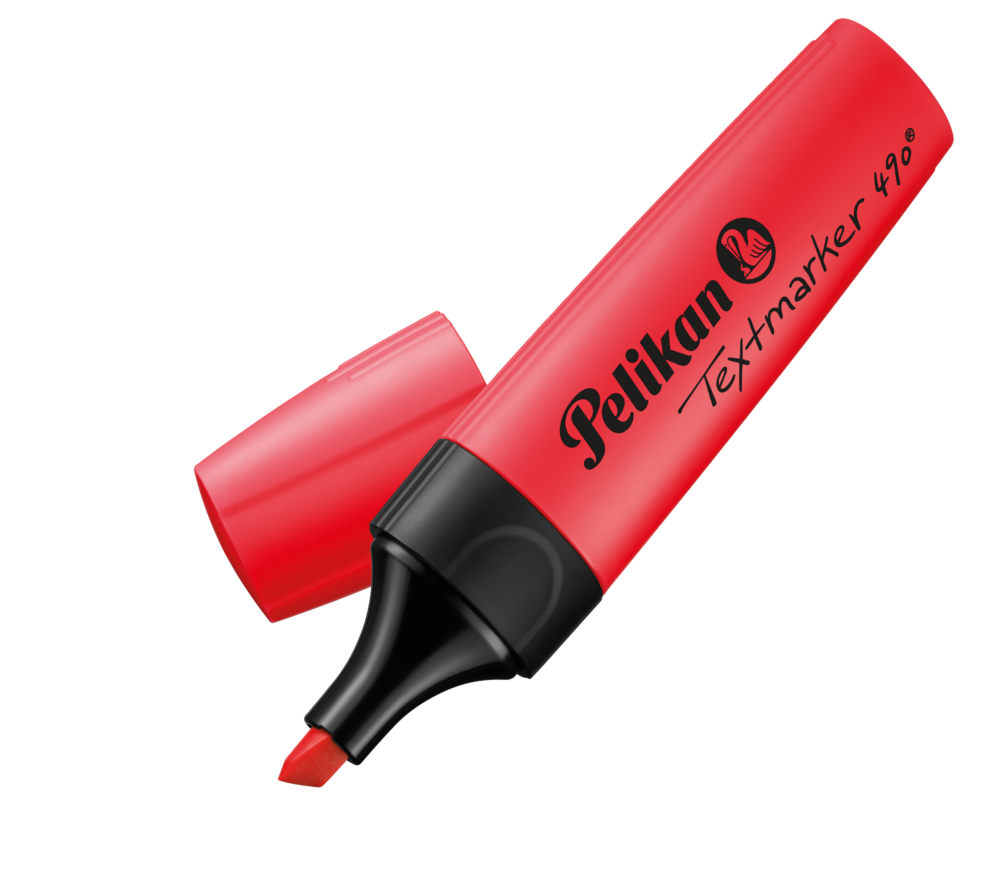 Pelikan Highlighter – Fluorescent Red - Pack of 10