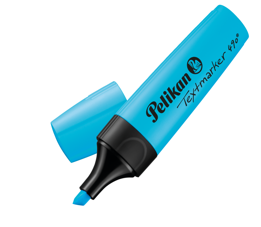 Pelikan Highlighter – Fluorescent Blue - Pack of 10