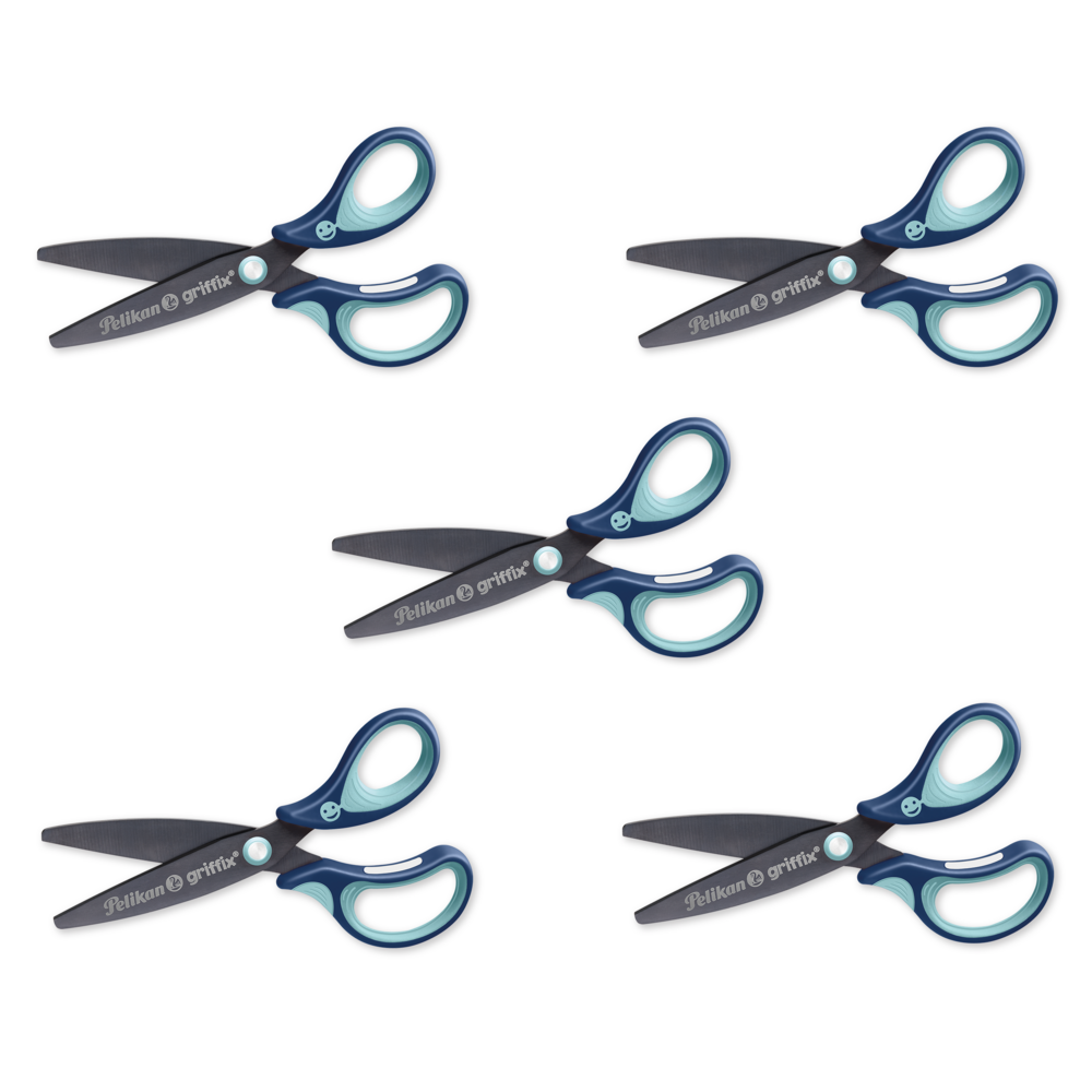 Griffix Scissors, 5 Pack