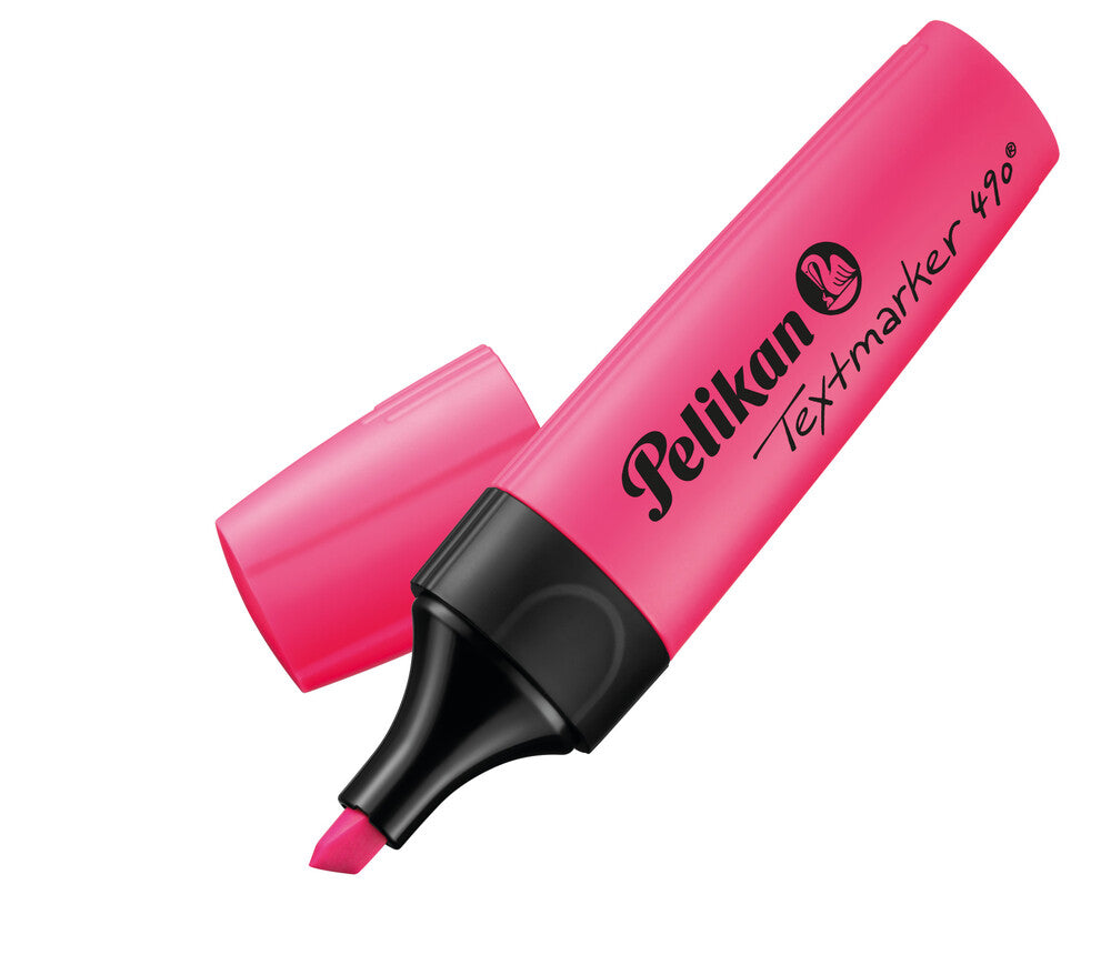 Pelikan Highlighter – Fluorescent Pink - Pack of 10