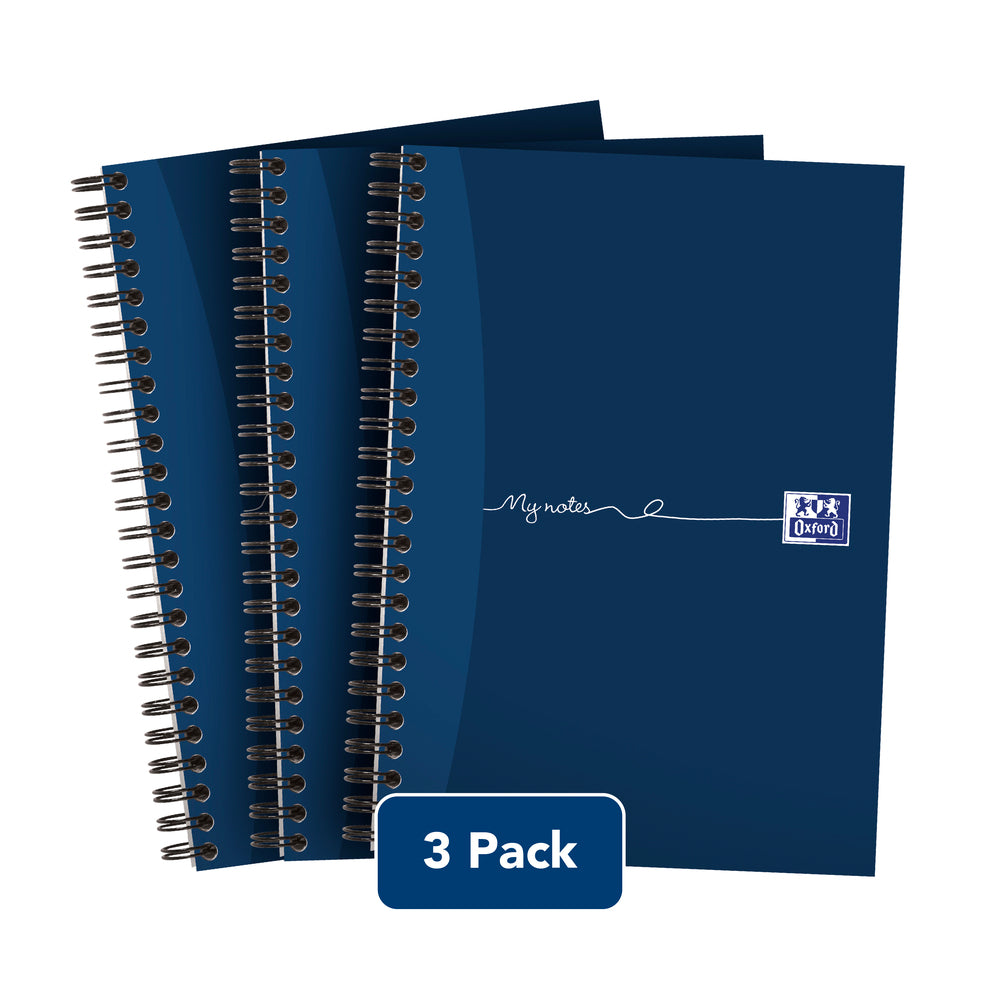 Oxford MyNotes A5 Wirebound Notebook - Pack of 3