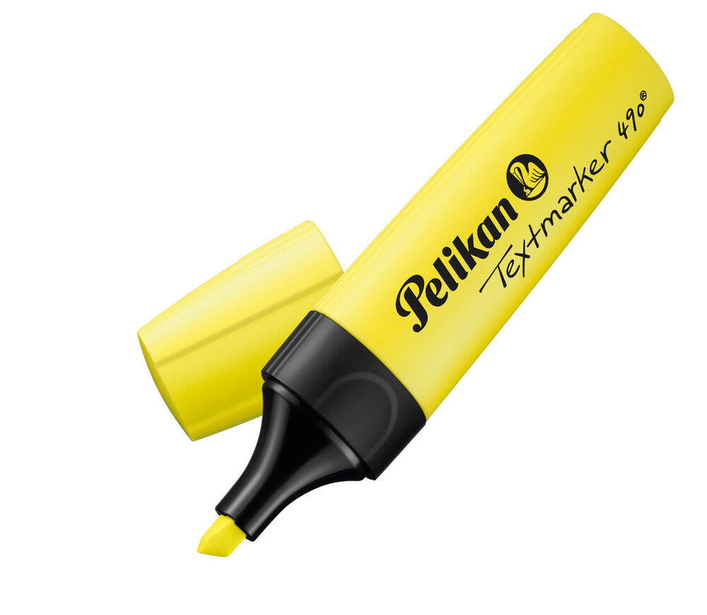 Pelikan Highlighter – Fluorescent Yellow - Pack of 10