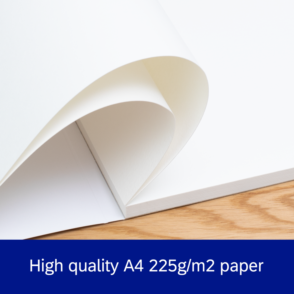 Oxford Gluebound A4 Mix Media Art Pad - Pack of 5