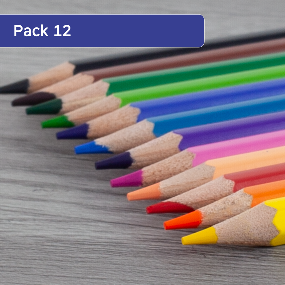 Pelikan Hexagonal Colouring Pencils - Pack of 12