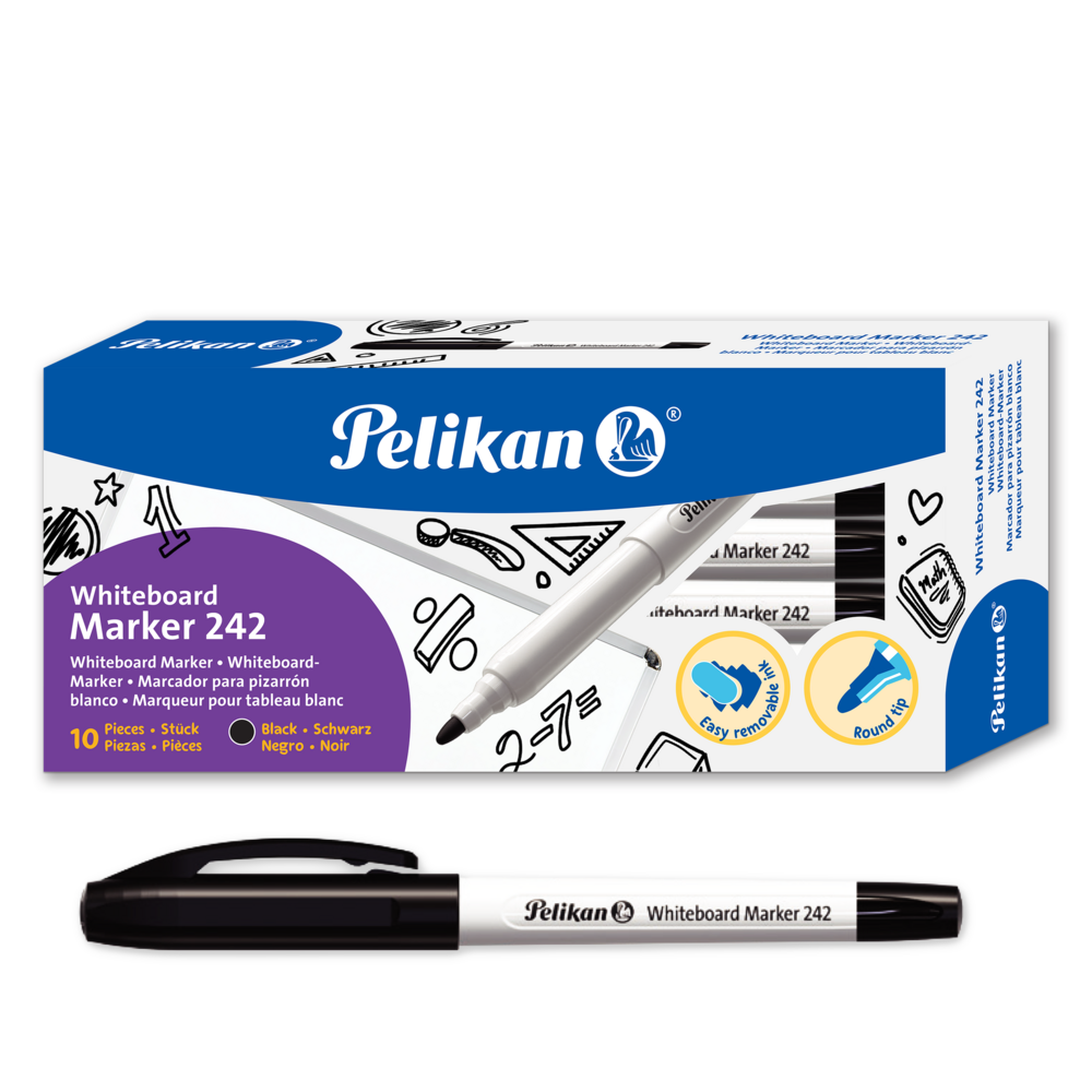 Pelikan Fine Tip Drywipe Whiteboard Markers