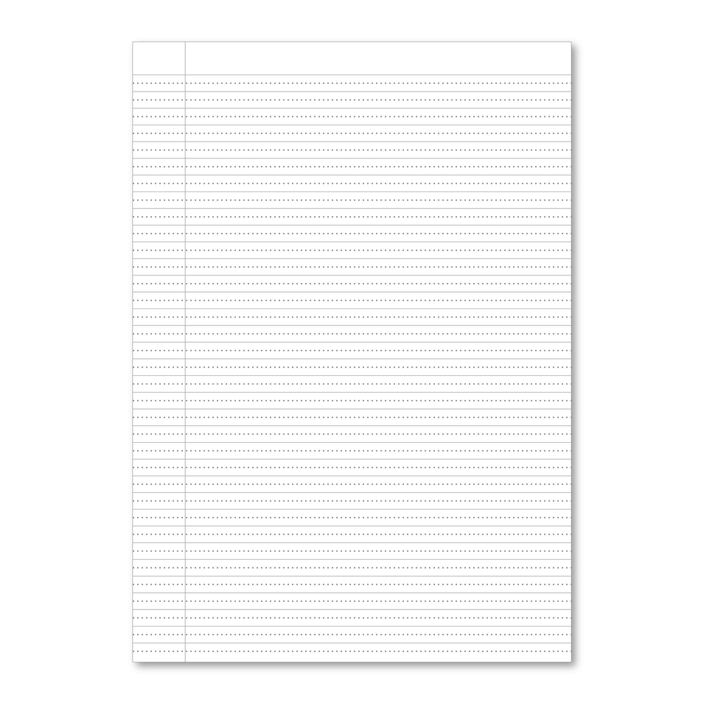 Hamelin A4 Exercise Book Stapled, Handwriting 4mm single dotted ruling, 80 Page - Without Free Personalisation