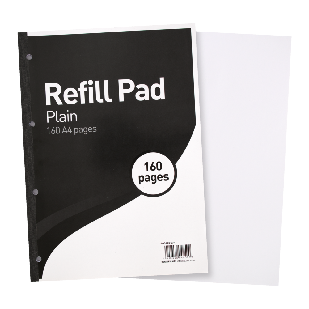 Summit A4 Plain Refill Pad - Pack of 5