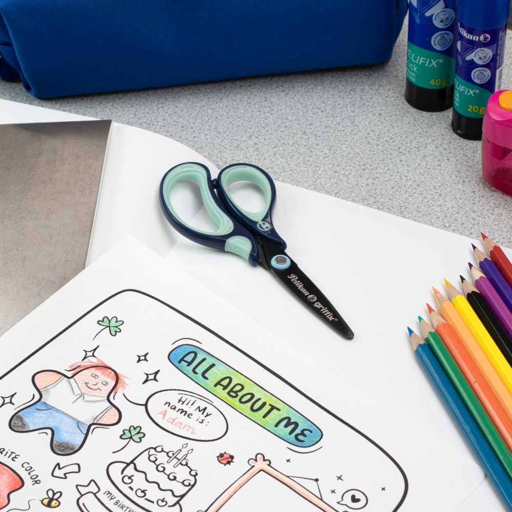 Griffix Scissors, 5 Pack