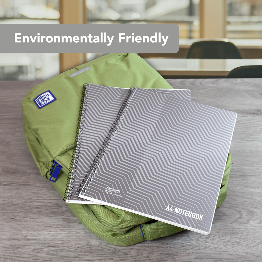 Summit A4 Recycled Wirebound Notebook - Pack of 5