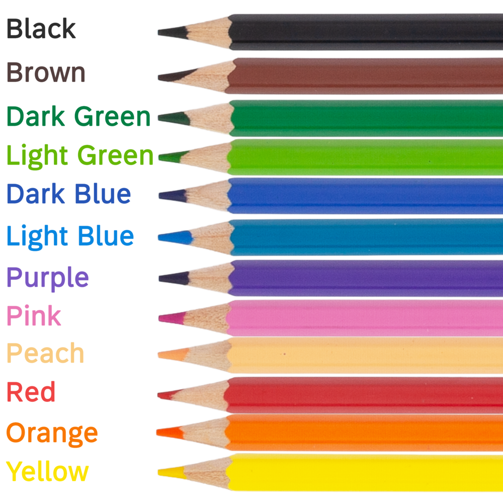 Pelikan Hexagonal Colouring Pencils - Pack of 12