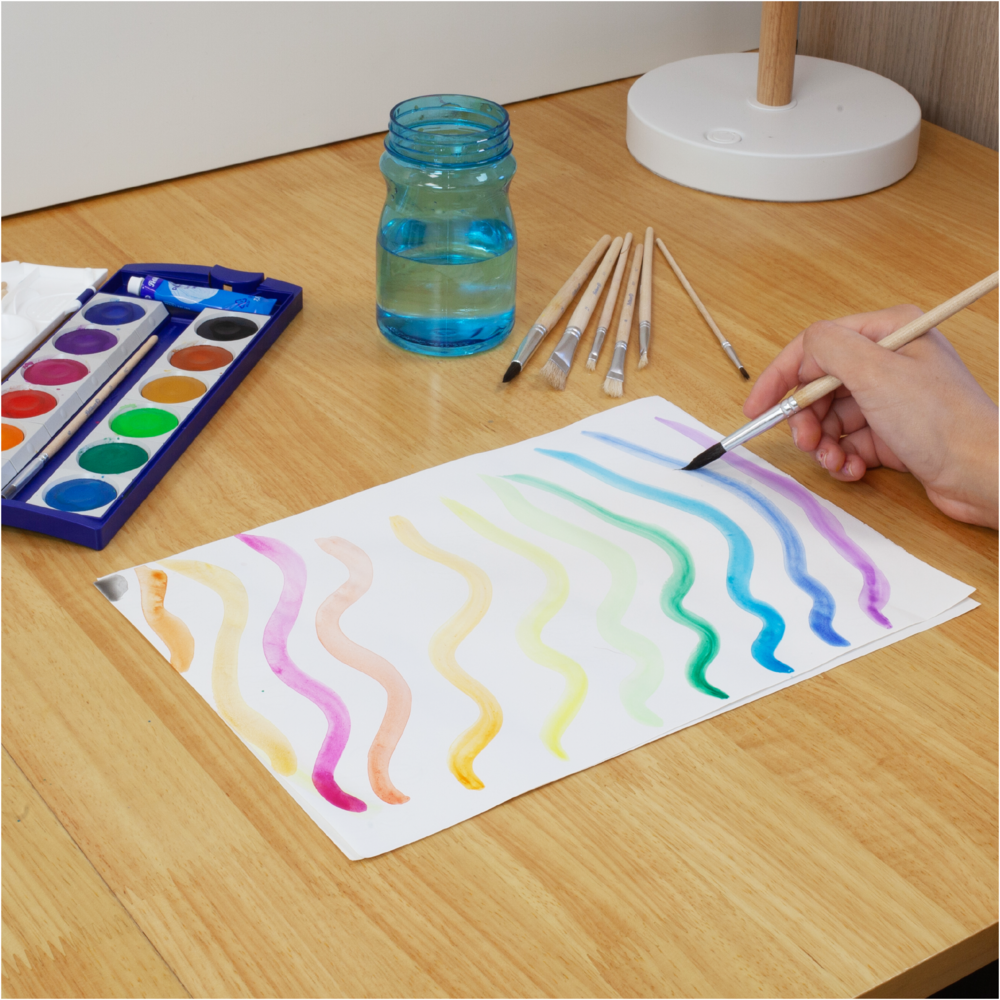 Pelikan Paint Brushes, 10 sets of 10 brushes