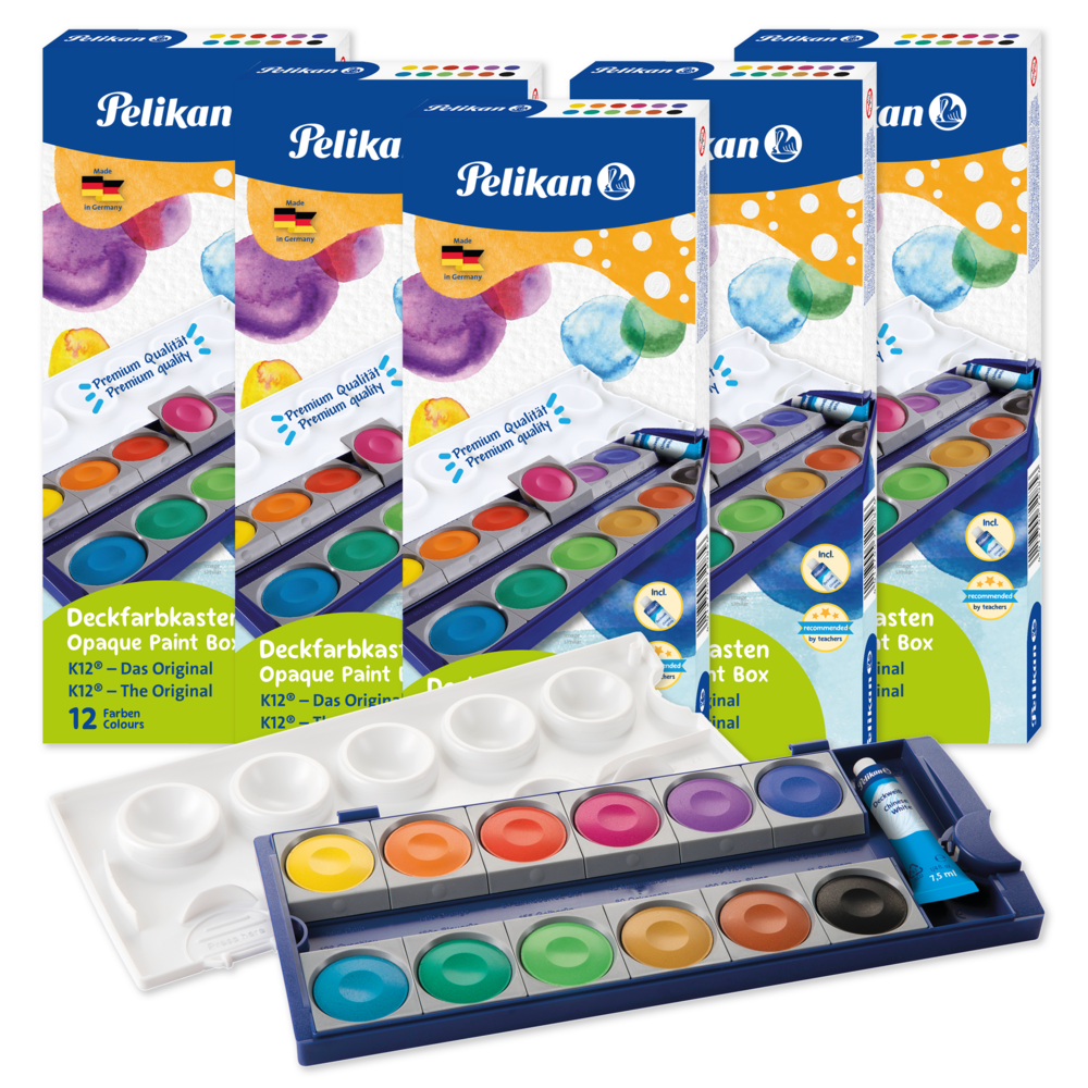 Pelikan Watercolour Paint Box, 5 Sets