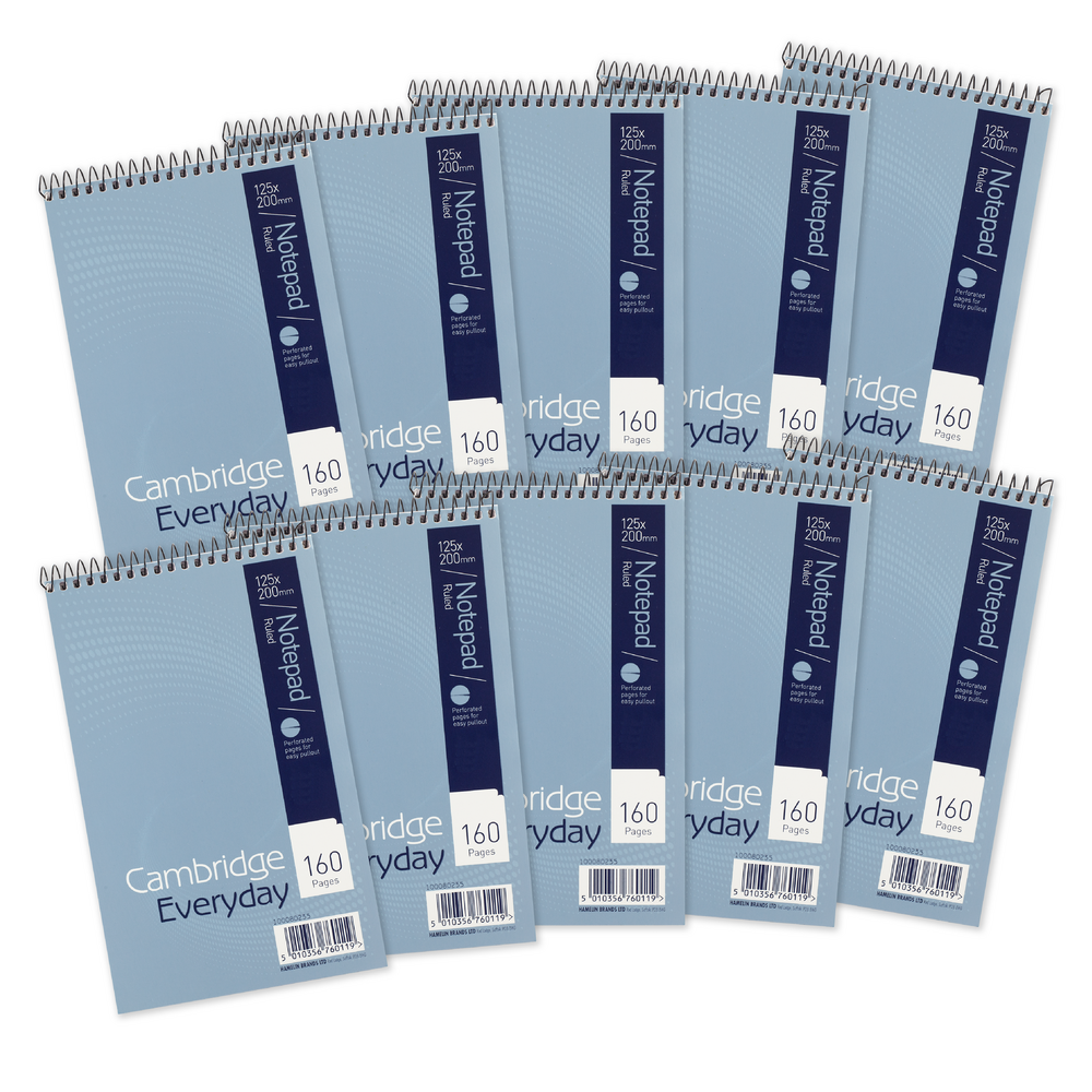 Cambridge Reporters Notebook - Pack of 10