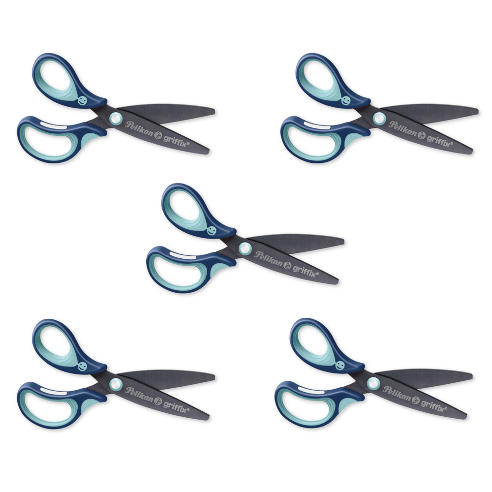 Griffix Scissors, 5 Pack
