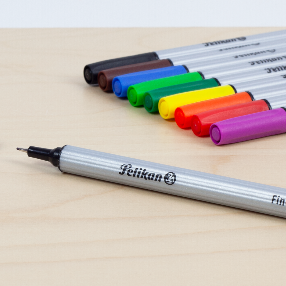 Pelikan Fineliners, 10 Packs of 10 Pens