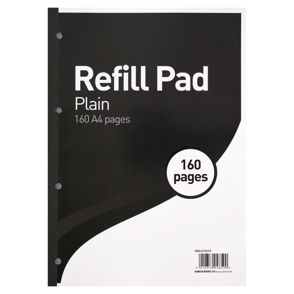 Summit A4 Plain Refill Pad - Pack of 5