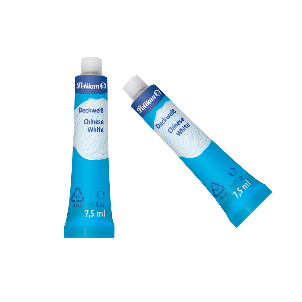 Pelikan Chinese White Paint, 20 tubes of paint
