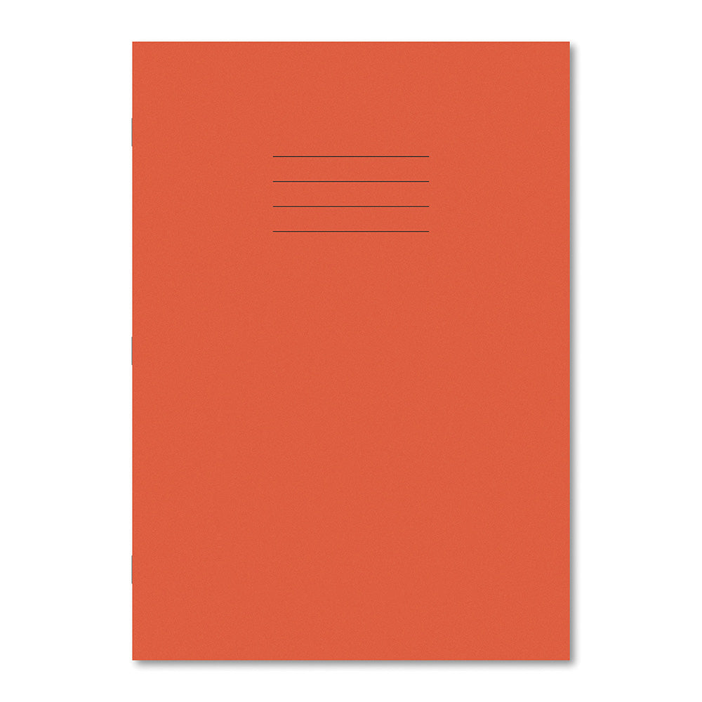 Manila School Exercise Book A4 10mm Ruled & Margin - Personalised